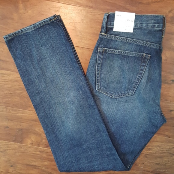 GAP Other - NWT- Gap 1969 Straight Leg Jeans, Size 30x32
